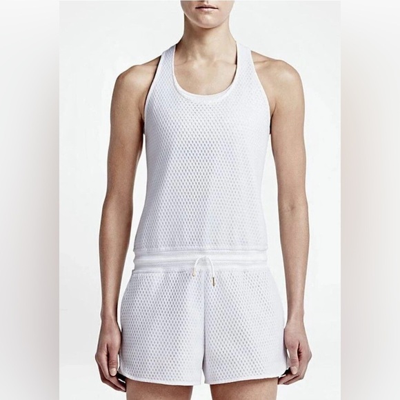 Nike Tennis NIKE COURT HYPER MESH TENNIS ROMPER Women’s Small - Picture 1 of 4